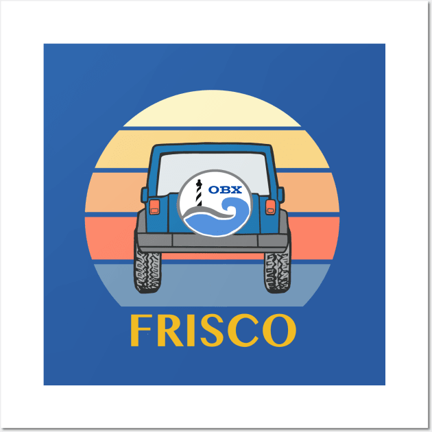 Frisco OBX Wall Art by Trent Tides